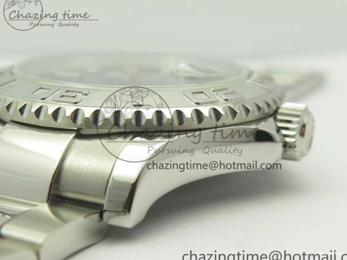 ARF on 1:1 Bracelet Best SH3135 116622 Edition Blue Dial SS Yacht-Master 0115